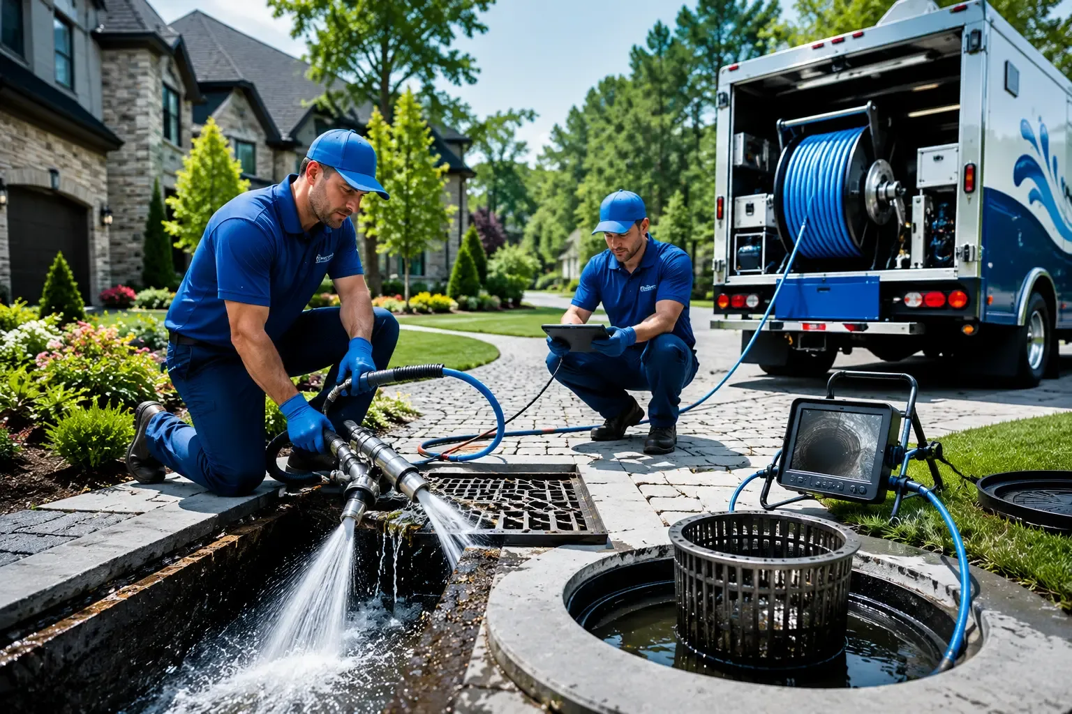 Local outdoor drain cleaning professionals in Elberon, IA